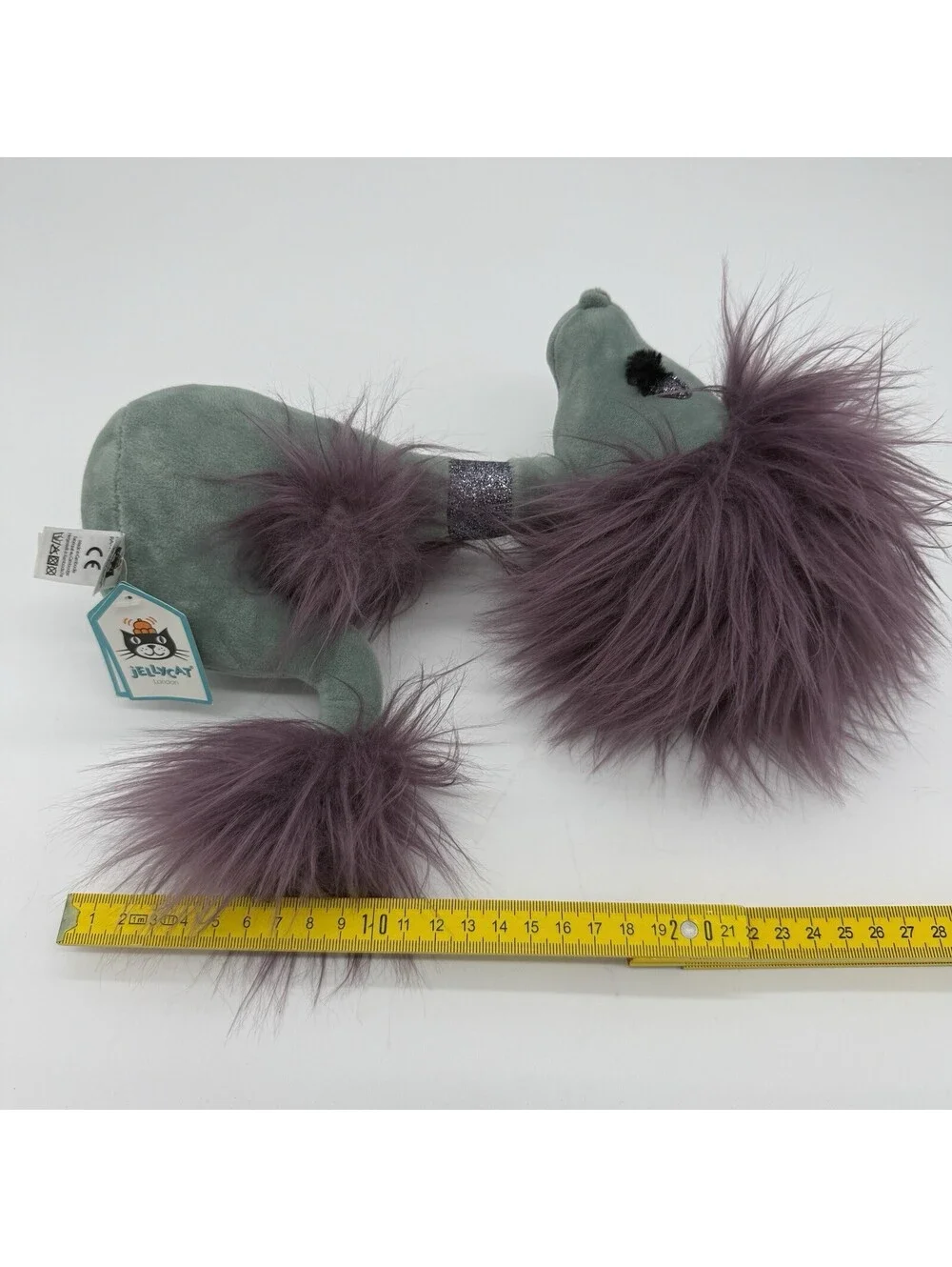 Jellycat Curiosity Seahorse Soft Toy Teal Purple Plush Stuffed Animal With Tag